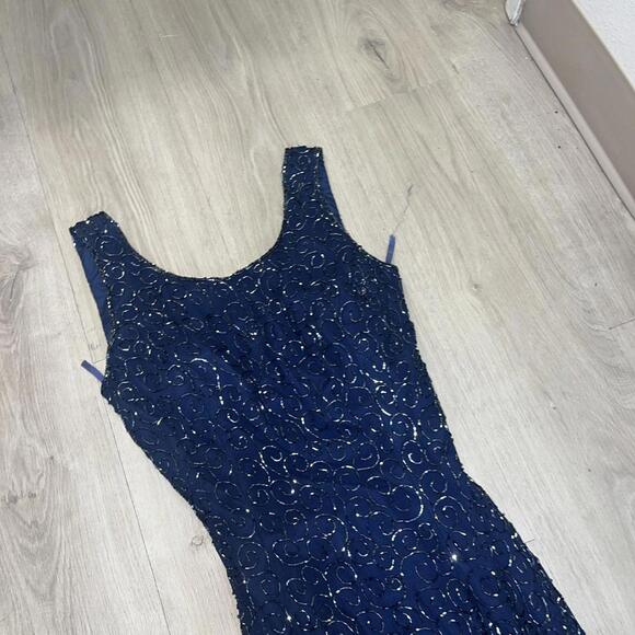 Cache Women's Navy and Blue Dress - Picture 2 of 8